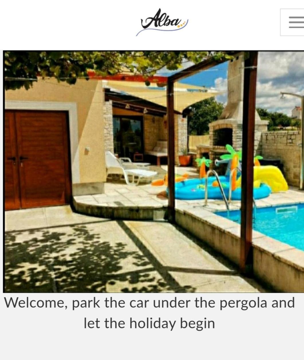 Luxury Apartment Alba With Pool 칸파나르 외부 사진