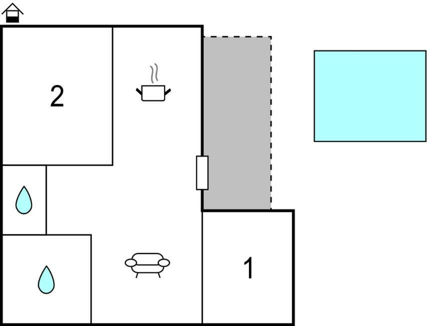 Luxury Apartment Alba With Pool 칸파나르 외부 사진